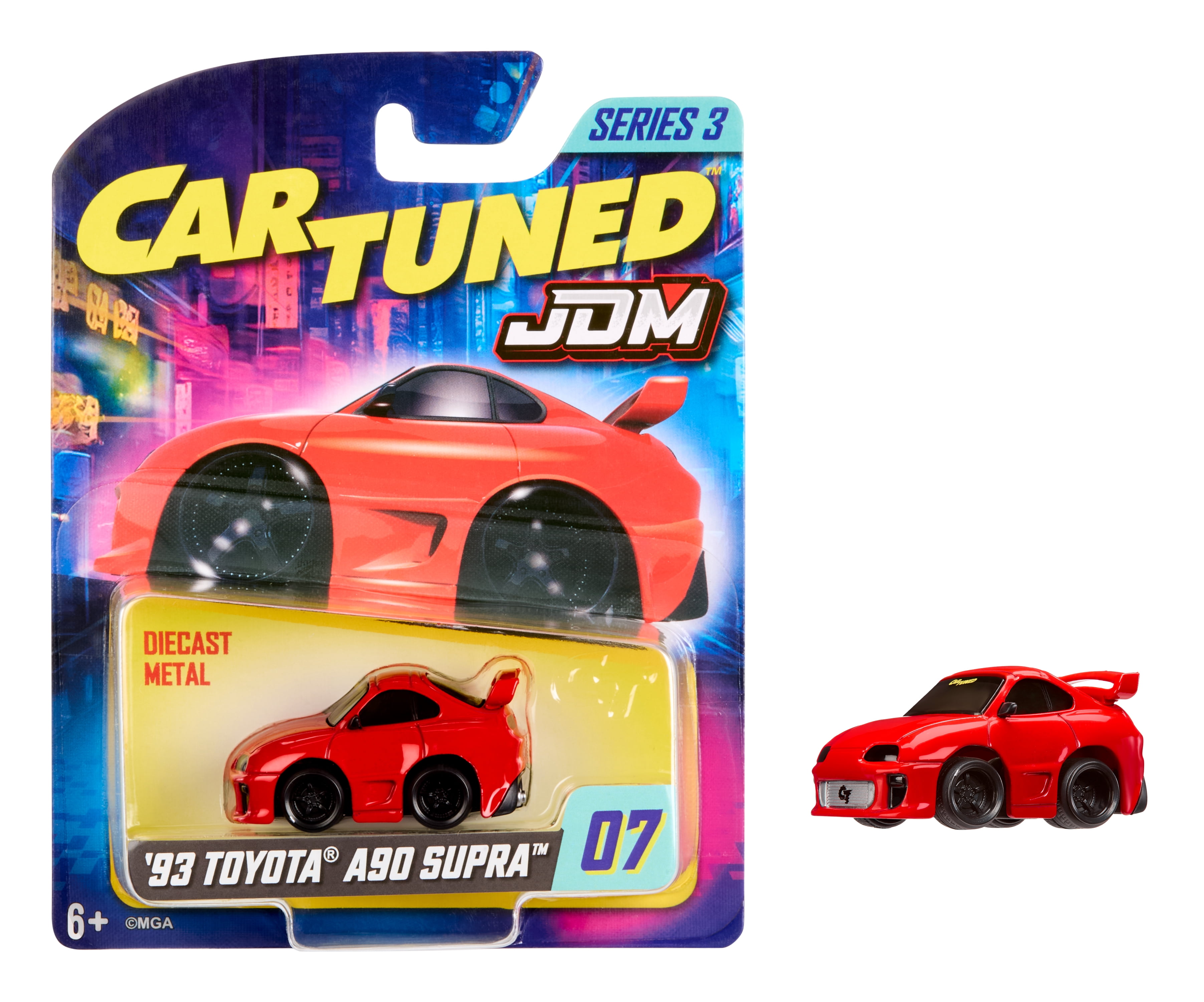 CarTuned JDM Series 3 - 1993 Toyota Supra (Red)