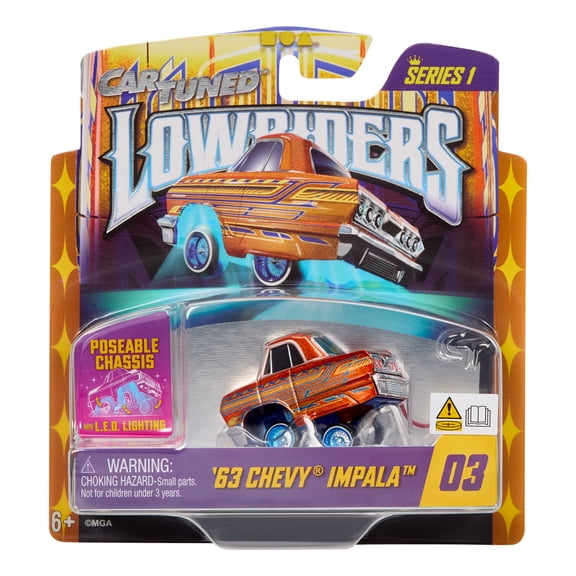 CarTuned Lowrider Series 1 - 1963 Chevy Impala (Orange)