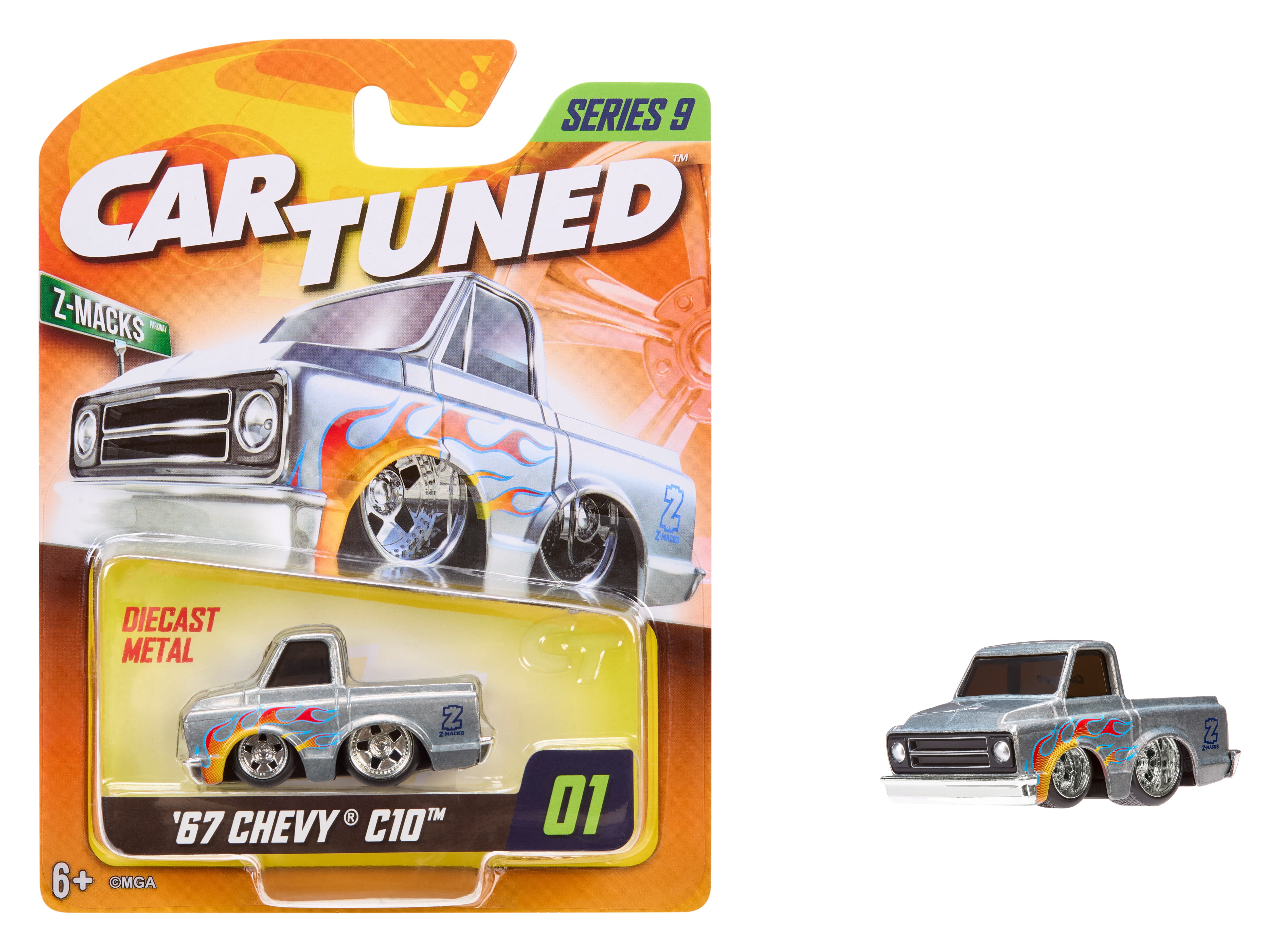 CarTuned Mainline Series 9 - 1967 Chevy C10 (Z-MACK$) - Walmart.com