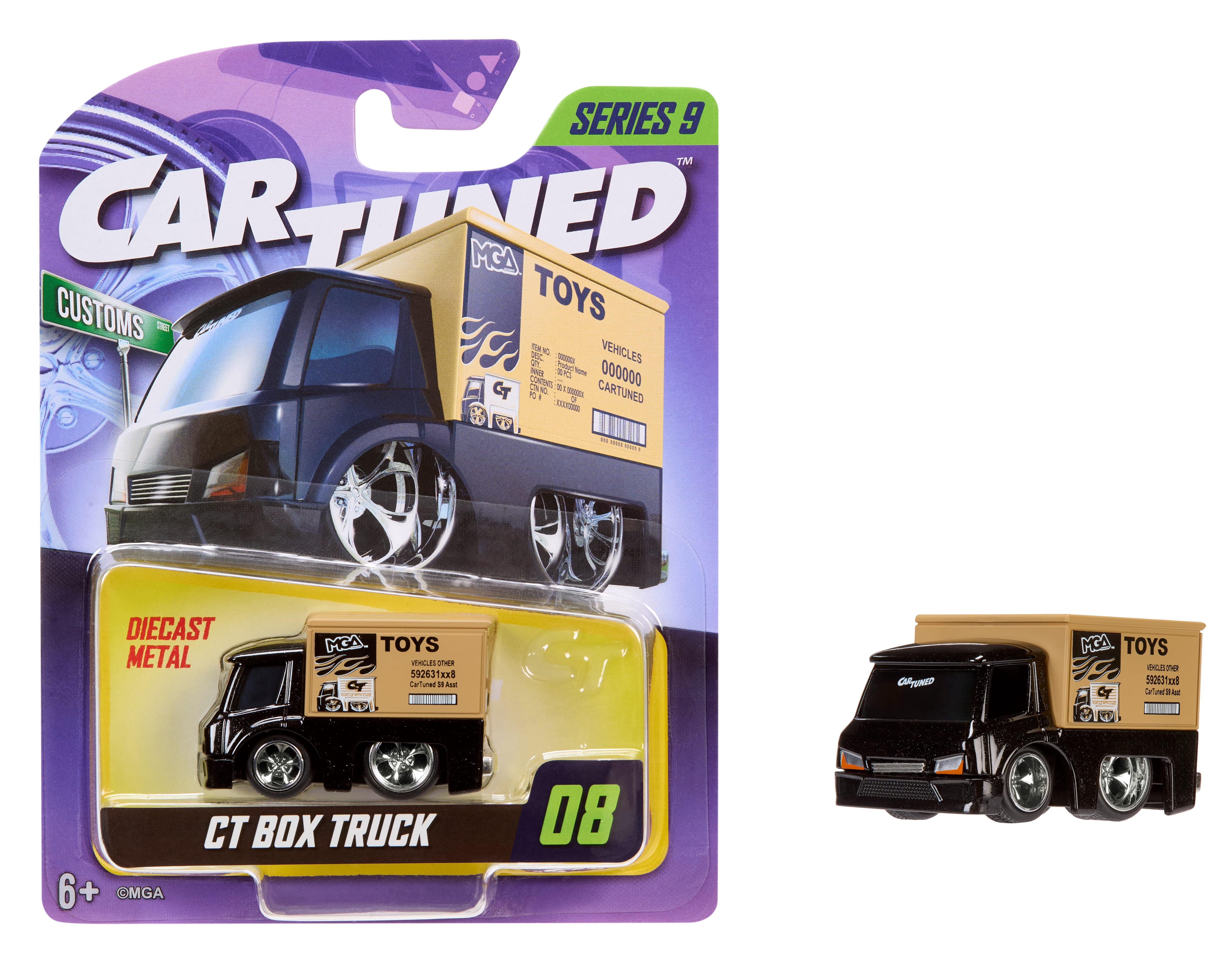 CarTuned Mainline Series 9 - CT Box Truck (Customs)