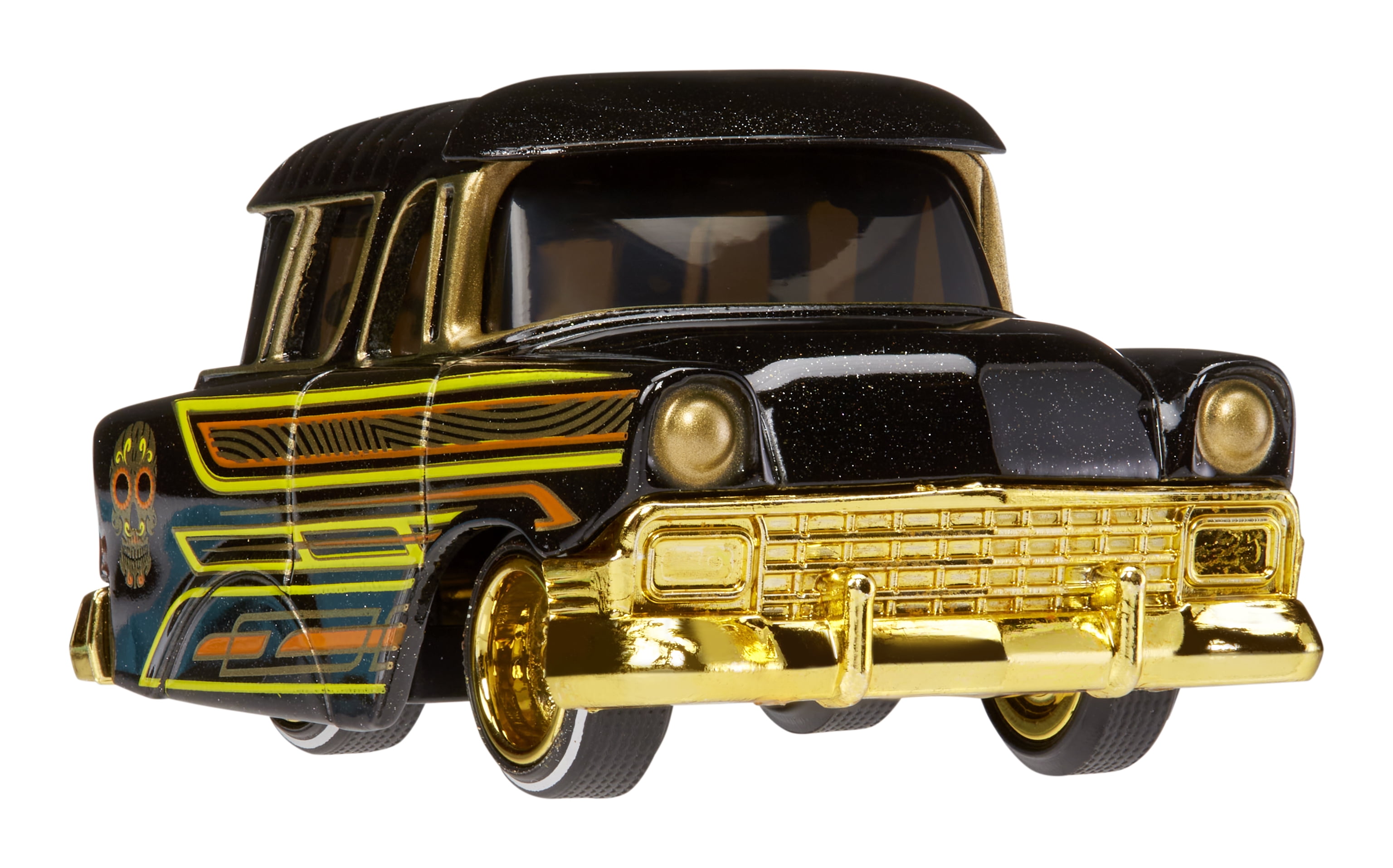 CarTuned Series 1 1956 Chevy Nomad (Lowrider)(Black), Diecast Vehicle
