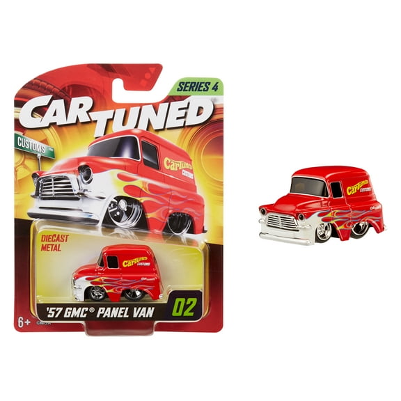 CarTuned Series 4- 1957 GMC Panel Van (Custom) Diecast Collectors Cars