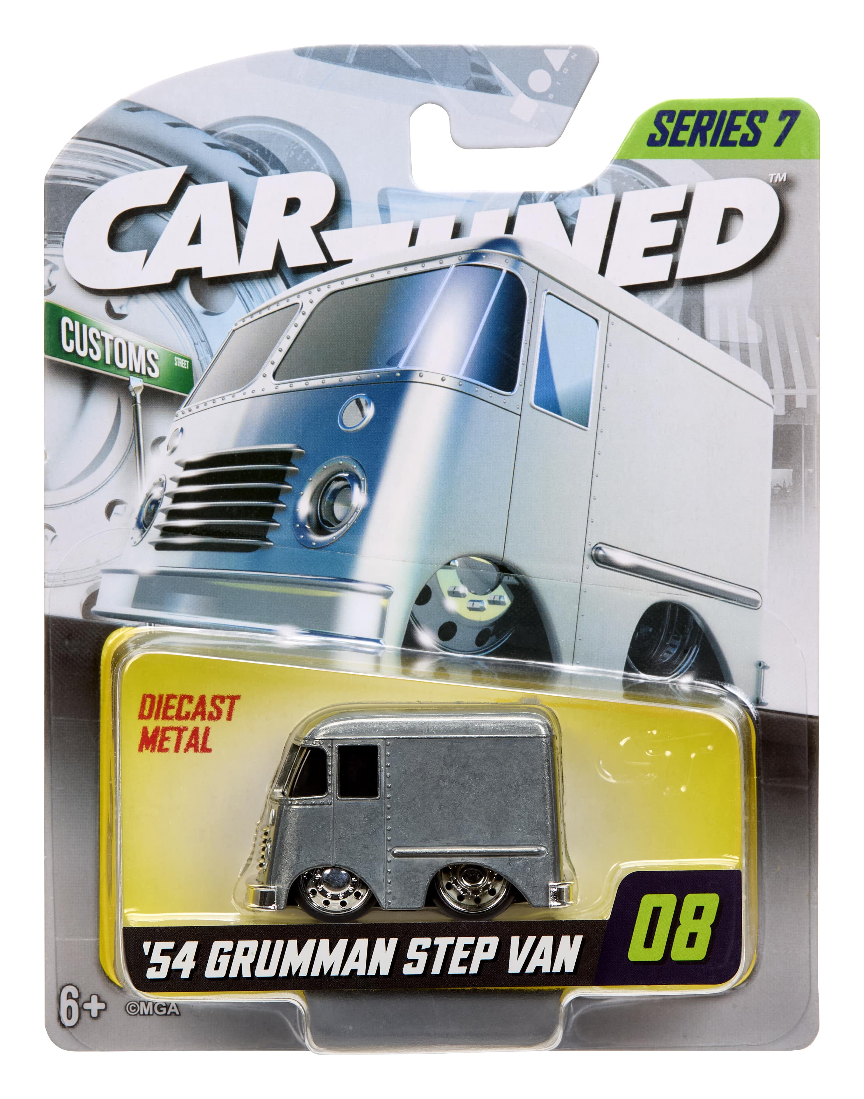 カーチュンド　54 グラマン・ステップバン (チェイスカー)　CARTUNED CarTuned Series 7 -1954 Grumman Step Van (Custom) - Walmart.com