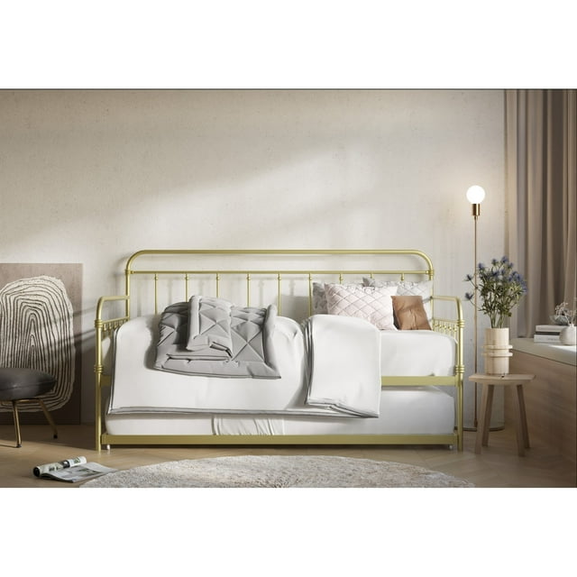 Cara Daybed with Trundle Gold