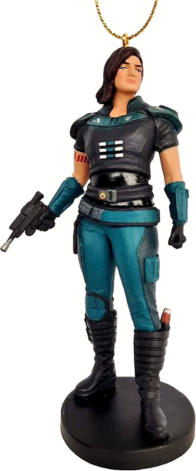 Cara Dune from TV Series Mandalorian Saga Figurine Holiday Christmas