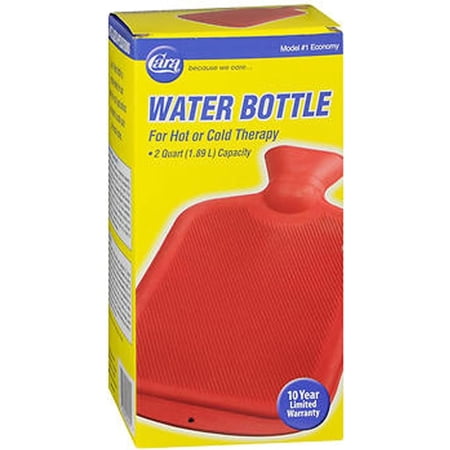 Cara Economy Hot Cold Rubber Water Bottle, 1 Ea (Packaging May Vary)