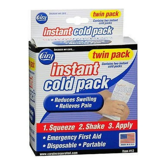 Cara Instant Cold Packs - 12 ct, Pack of 4