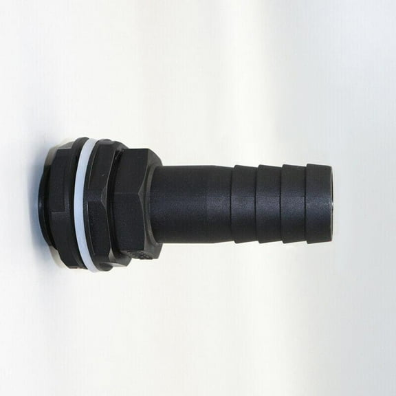 CaraMart 3/4\'\' BSPM Thread IBC Water Butt/Tank Overflow Connector With Nut Washer For Garden Irrigation Fit Drain Joint Quick Connector