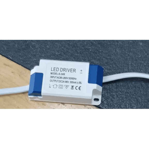 CaraMart 3W to 24W Segment LED Driver AC85 265V Constant Current Power Supply in Plastic Shell for Panel Light and Ceiling For Lamp