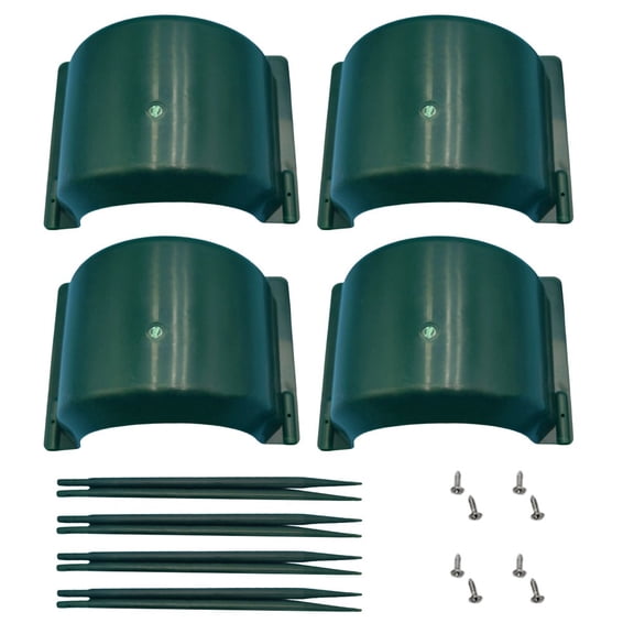 CaraMart 4 Pcs Sprinkler Guards: Protect Sprinkler Heads & Optimize Irrigation!