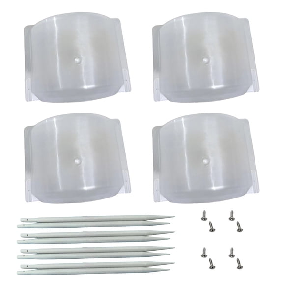 CaraMart 4 Pcs Sprinkler Guards: Protect Sprinkler Heads & Optimize Irrigation!