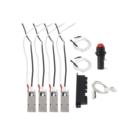 CaraMart 42326 BBQ Ignition Kit For Weber For Summit For Gold & DD6 Grills - Easy Install Grilling Accessories Barbacoa Accesorios