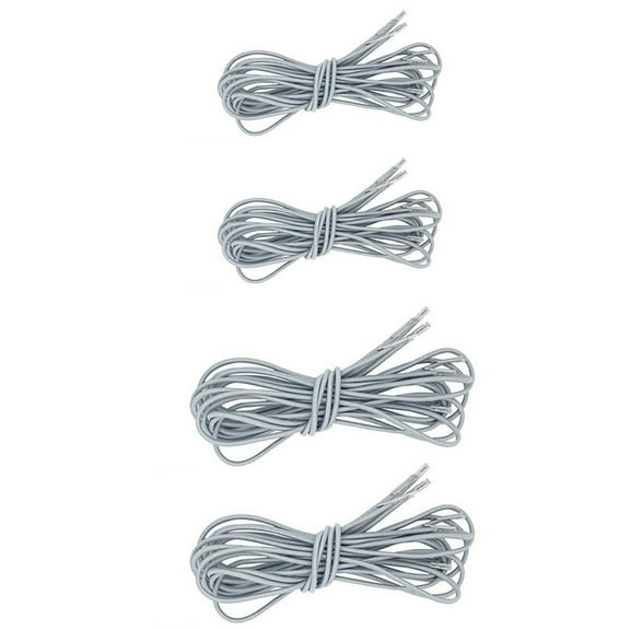 CaraMart 4Pcs Ropes Elastic Cord Replacement For Recliner Chairs Garden Sun Lounger Chair