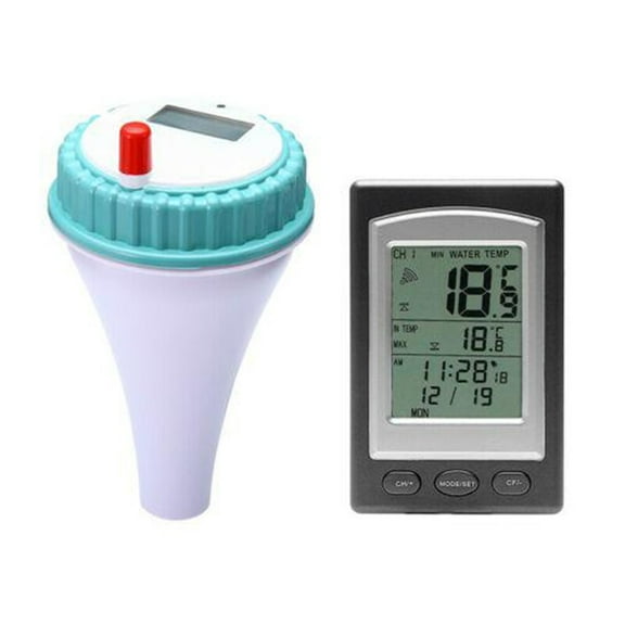 CaraMart Advanced Technology Floating Pool Thermometer Convenient Wireless Remote