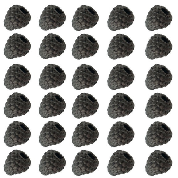 CaraMart Artificial Raspberries 30 Pieces Fake Simulation Fruit for Home Kitchen Decor