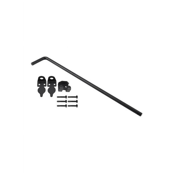 CaraMart Cane Bolt Fits For Wood PVC Vinyl Metal Gates Black Rust ...