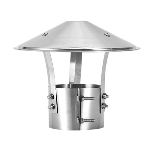 CaraMart Chimney Vent Cover Home Safety Anti-Backflow Design Corrosion-Resistant Material