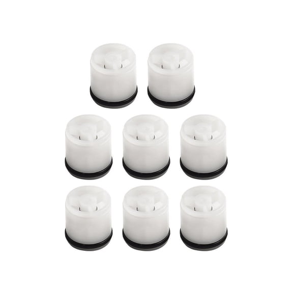 CaraMart Convenient Plastic Check Valve with Anti Drip Spring for Multiple Applications