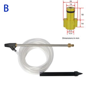 CaraMart Efficient Rust and Dirt Removal Sand Wet Blasting Kit for Pressure Washers