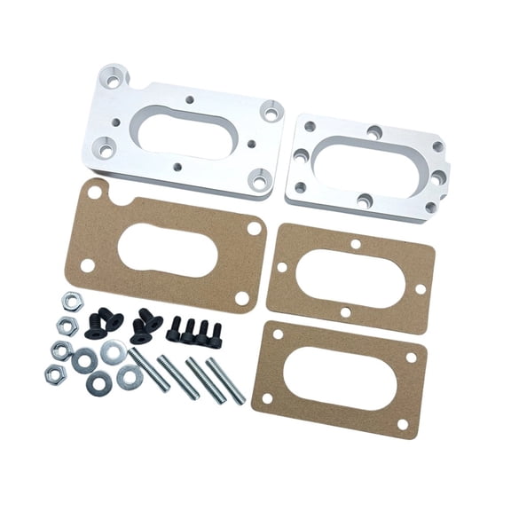 CaraMart For Mazda For B2000 B2200 Carburetor Adapter Kit Includes Plate and Gasket