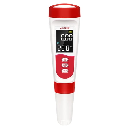 CaraMart For Swimming Pools Digital PH Meter Voice Guided Tester Waterproof Pen Design