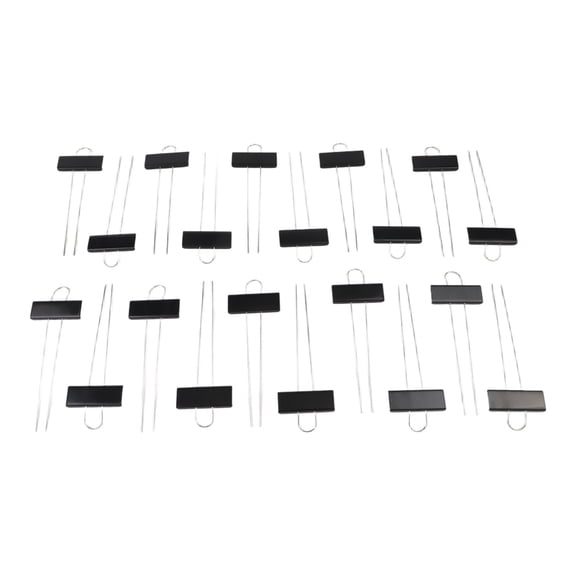 CaraMart Garden Organization Garden Labels Metal Plant Tags Clear Writing Space