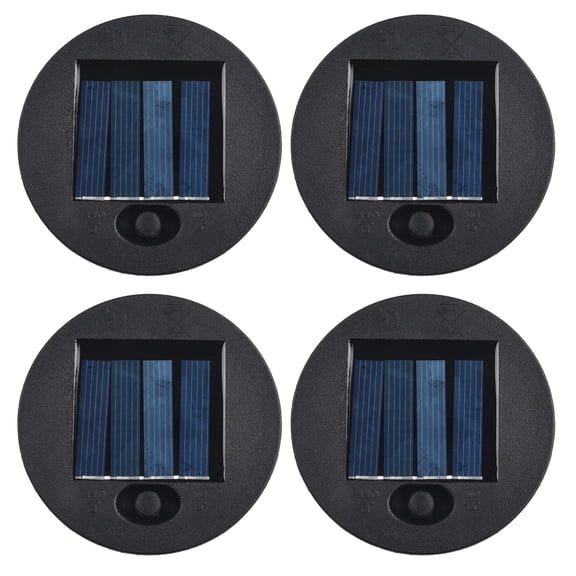 CaraMart Garden Solar Powered Replacement Round Led Light Box Battery Cells Poly Li-Ion Battery Charger Lamp Holder Accessories