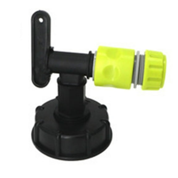 CaraMart Hose Attachment Made Easy Reliable Water Butt Tap & Quick Connect Setup With a Standardized 3/4' For BSP Design