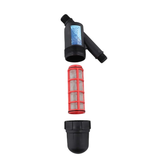 CaraMart Irrigation Kit Filter Backflow Preventer Drip Irrigation Filter Y Shaped Garden Hose Strainer Efficient Drip Irrigation
