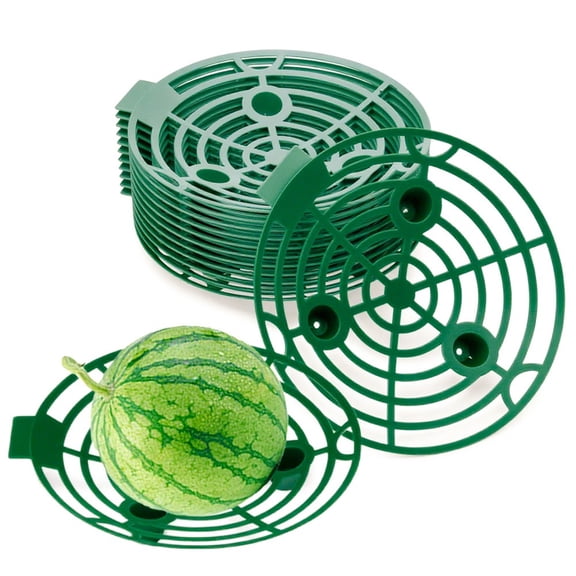 CaraMart Melon Plant Support Stands 16 Pcs Plastic Cage for Pumpkin Watermelon Squash