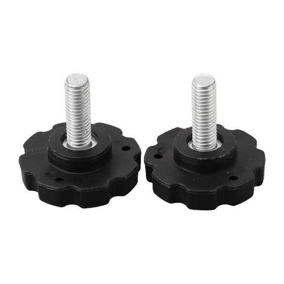 CaraMart Option Package Content Star Hand Knob M Mm Plastic Steel Thread Replacement M X Mm Plastic Steel Star Hand Knob