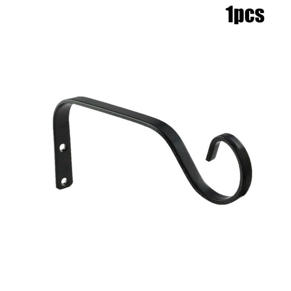 CaraMart Practical Plant Hooks, 12PCS Metal Hanging Basket Brackets, Suitable for Lanterns, Bird Feeders, Sconce, and Festive Decorations