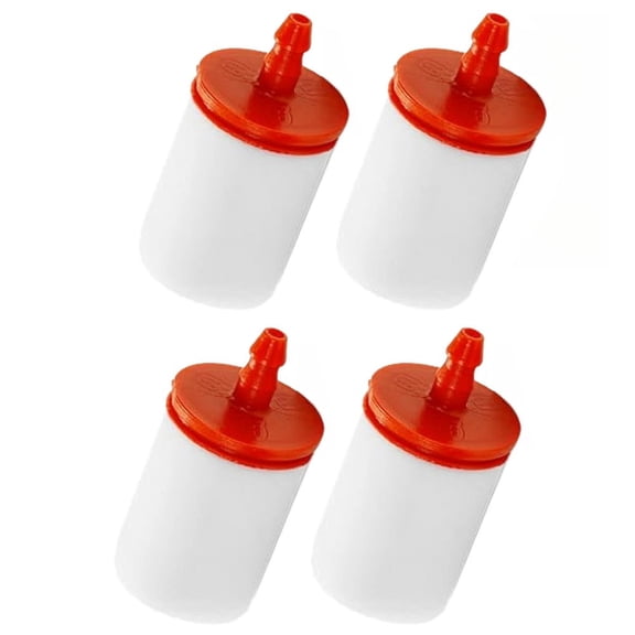CaraMart Red Plastic 503443201 Fuel Filter Compatible with Multiple Trimmer Brands