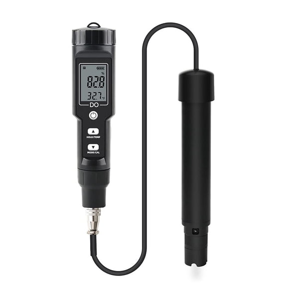CaraMart Reliable Dissolved Oxygen Meter for Accurate Pool and Aquarium Testing