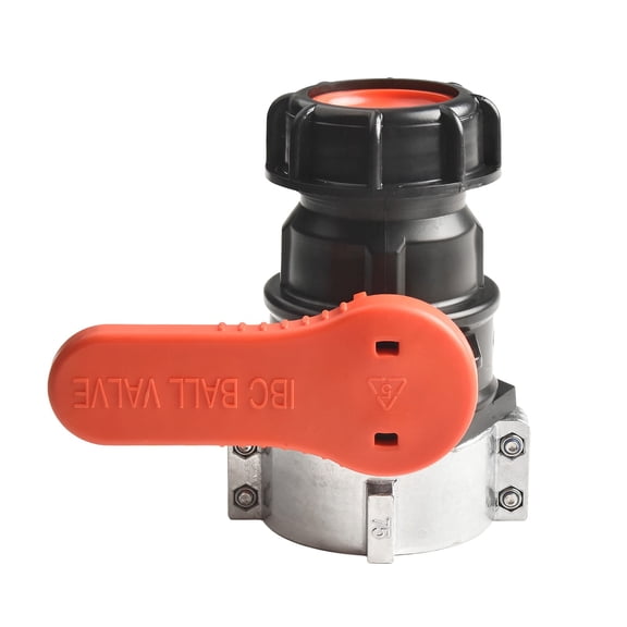 CaraMart S75 * 6 1000l IBC Ton Drum Switch Valve Acid And Alkali Resistance DN50
