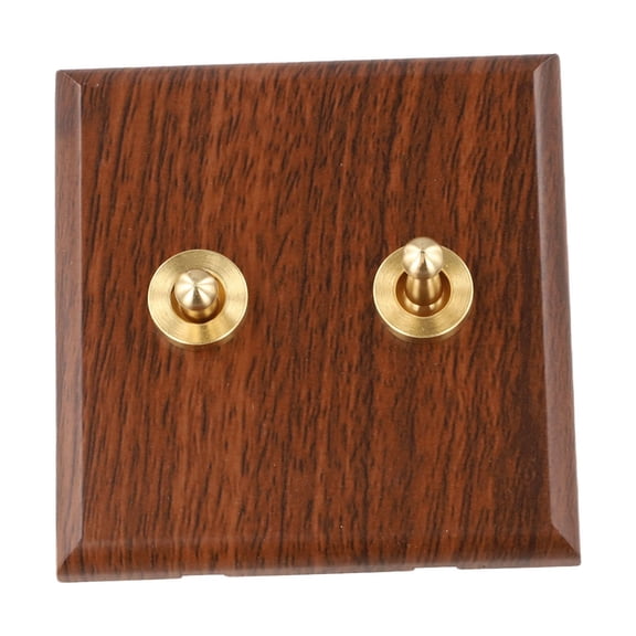 CaraMart Toggle Light Rocker Switch 12 Way Retro PC Board Lever 86 Type Wall Switch