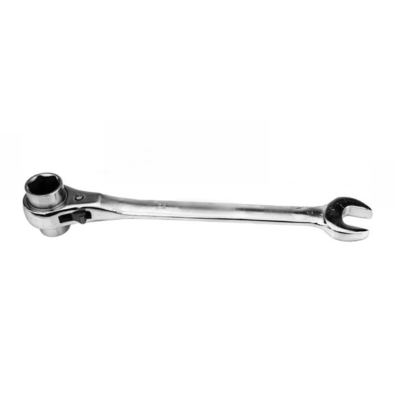 CaraMart Wrench Tip Tail Ratchet Opening Chrome Plated Ratchet Multi-purpose Wrench Tool