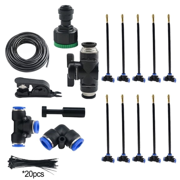 CaraMart for Versatile 1015m Garden Irrigation System: 360° Mist Cooling & Easy Setup!
