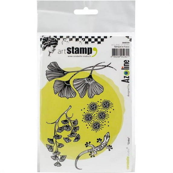 Carabelle Studio Cling Stamp A6 By Azoline-Ginko