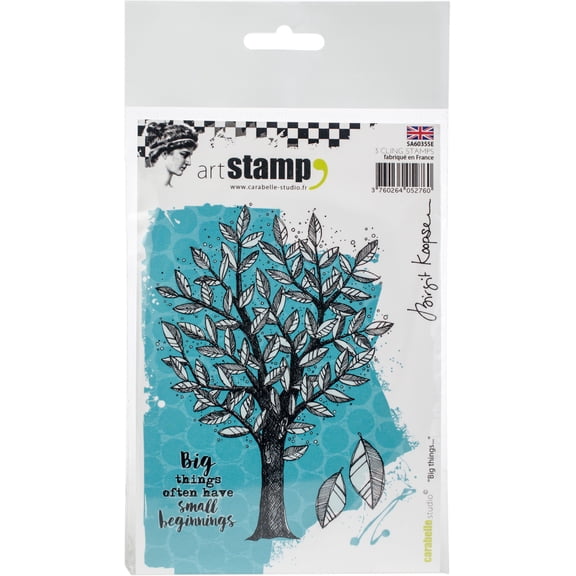Carabelle Studio Cling Stamp A6 By Birgit Koopsen-Big Things