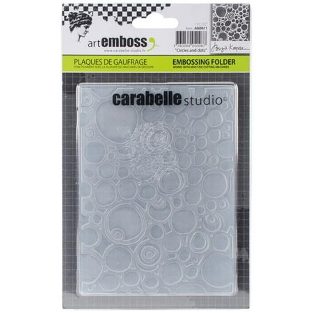 Carabelle Studio AE60011 Embossing Folder - Circles & Dots