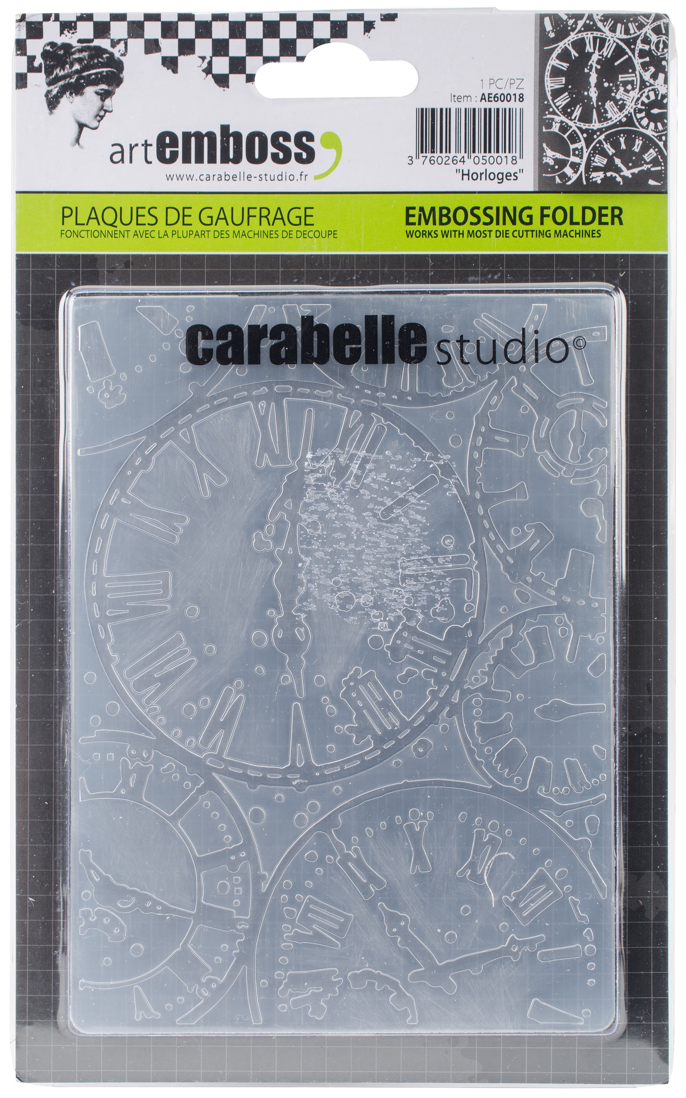 Carabelle Studio Embossing FolderHorloges