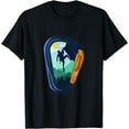 thumbnail image 1 of Carabiner Boulder Climber Bouldering Climbing Mountaineering T-Shirt, 1 of 3