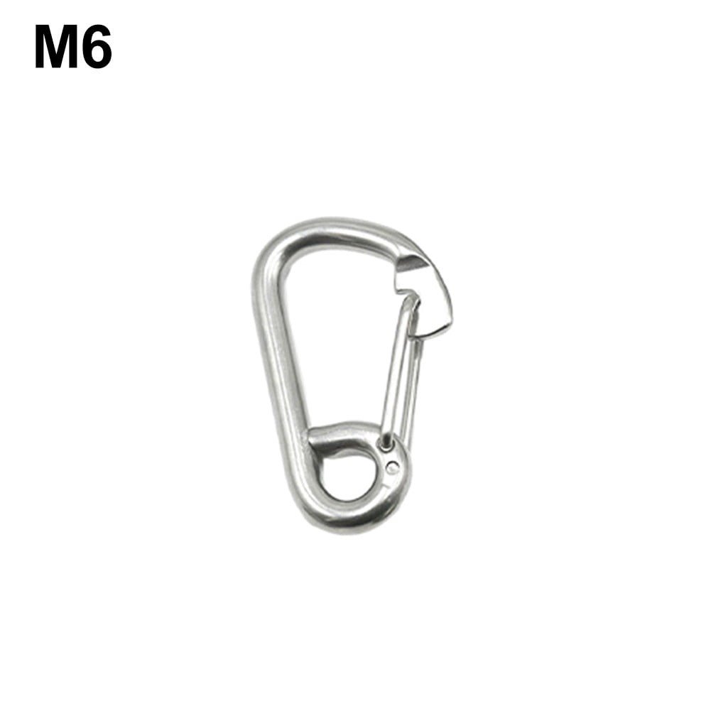 Carabiner Climbing Hook Snap Hook 304 Stainless Steel 6Mm/8Mm/10Mm/12Mm ...
