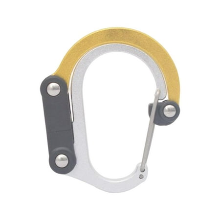 Carabiner Clip And Hook Bag, Handbag, Backpack Clip Small Aluminum Alloy Carabiner Clip Key Buckle Aureate