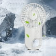 thumbnail image 1 of Carabiner Clip Mini Fan, 800mAh Rechargeable Outdoor Fan, Portable Hiking Cooling Device, Ultra-Compact Pocket Fan, USB-Powered Handheld Air Circulator, Durable Camping/Climbing Personal Fan, 1 of 6