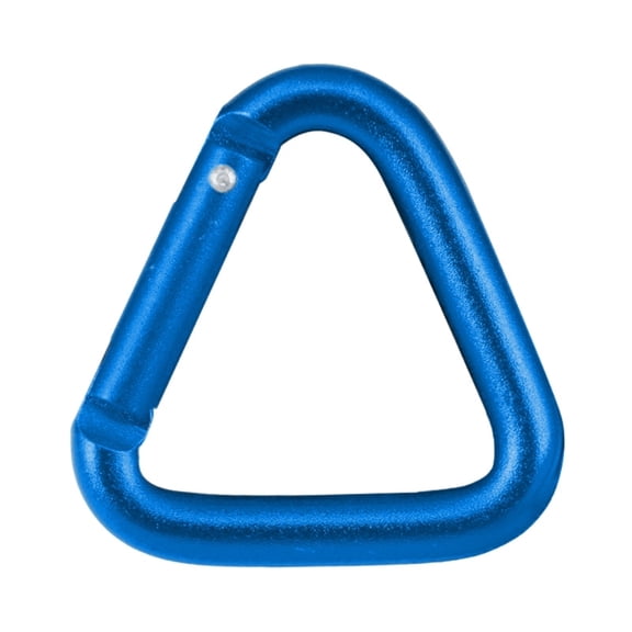 Carabiner Clip Triangular Climbing Buckle Aluminum Alloys Heavy Duties Locking Hook for Camping Fishing Hiking Travel