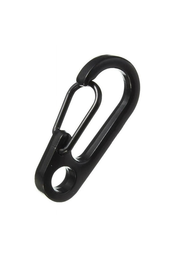 Carabiner D-Ring Key Chain EDC Clip Snap Hook Mini Spring Buckle Camping Keyring E0R7