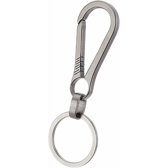 Carabiner Keychain Clip Alloy Key Chain Ring Clip Key Ring Holder Quick Release Hooks Bottle Opener Key Chain Organizer