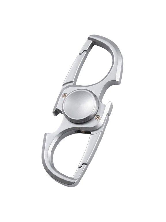Carabiner Keychain Quick Release Key Holder Metal, Stress Hand Key Organizer for Adults Anxiety Toy